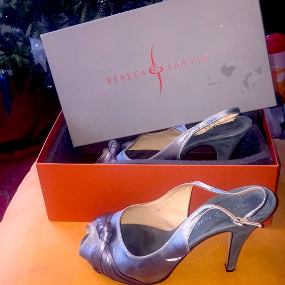 Designer peeptoes!Rebeca Sanver headturners! - Picture 2 of 6